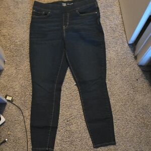 Signature by Levi Strauss Dark Blue Stretch Skinny Jeggings